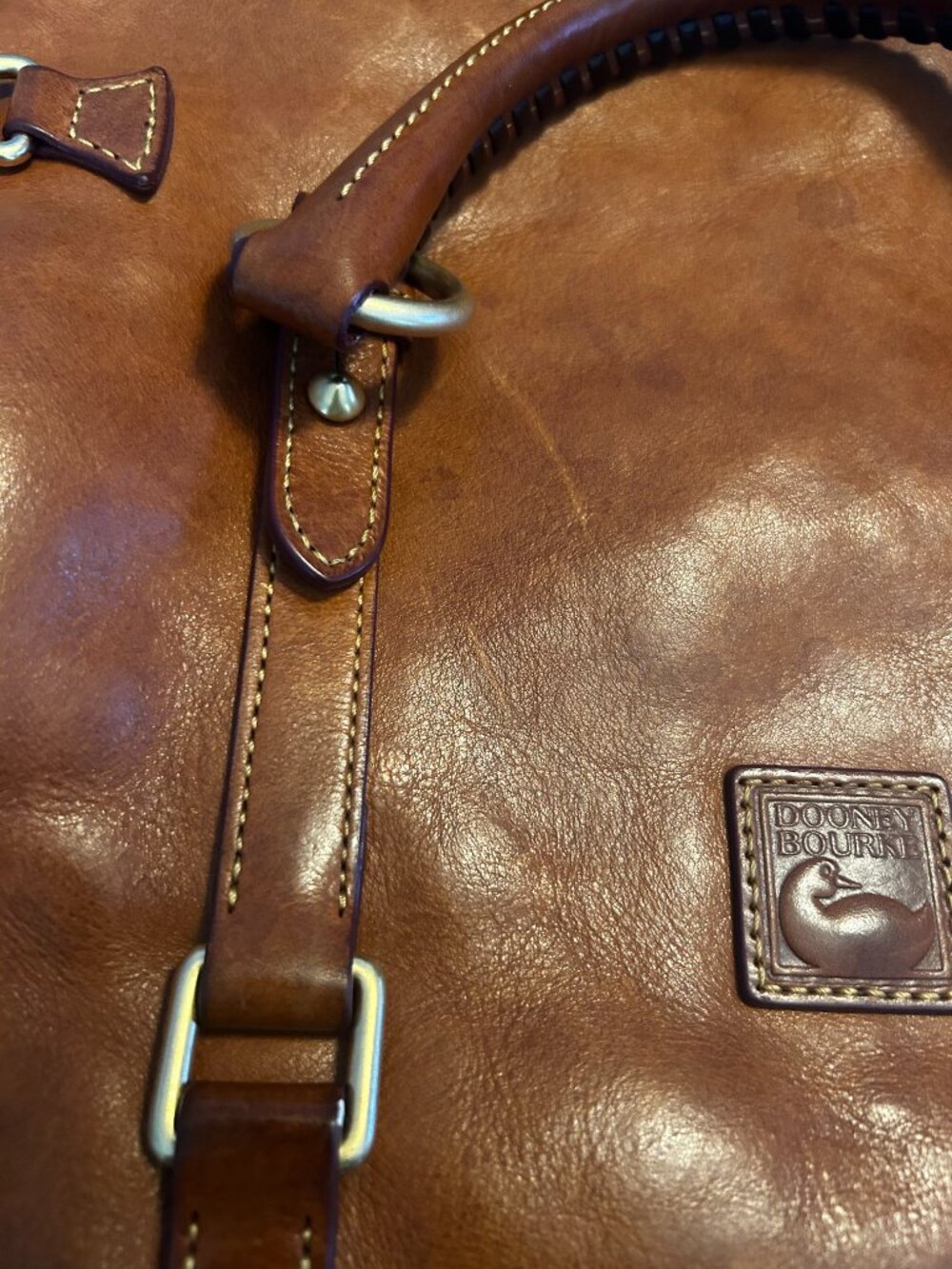 Dooney & Bourke Florentine SatchelVacchetta Leather - Picture 7 of 11